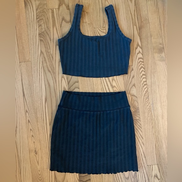 aerie Dresses & Skirts - Offline by Aerie ribbed skirt and tank top, both size S
